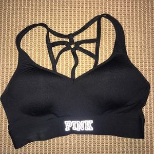 Pink Sports Bra
